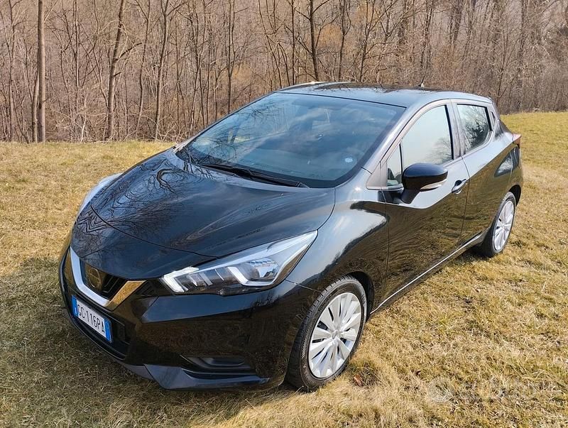 Usata Nissan Micra Acenta 101 CV (74 kW) 2020 Nero Berlina