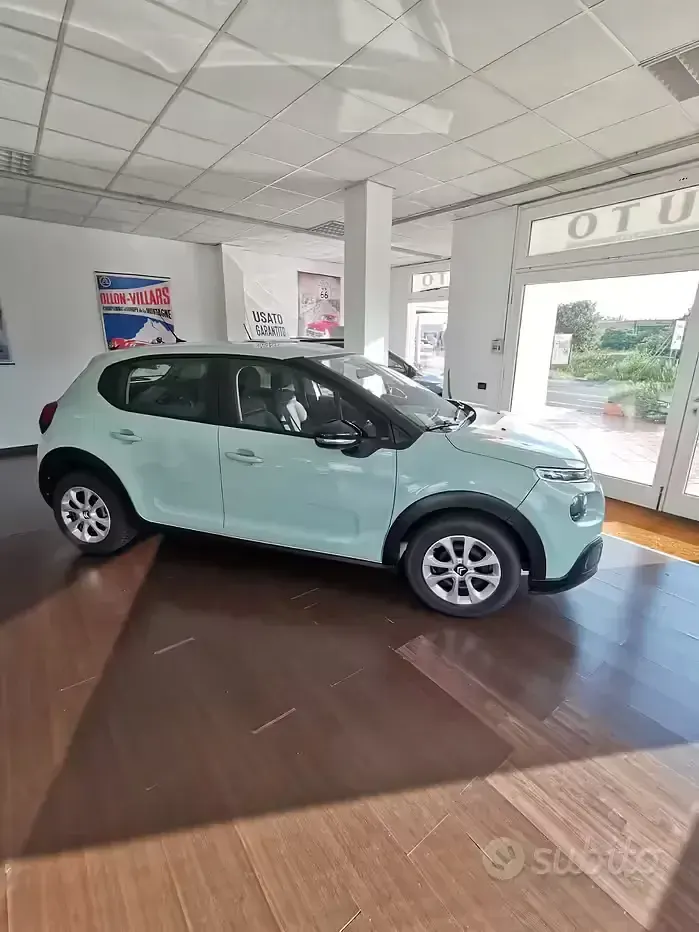 Usata Citroën C3 75 CV (55 kW) 2017 Verde Utilitaria