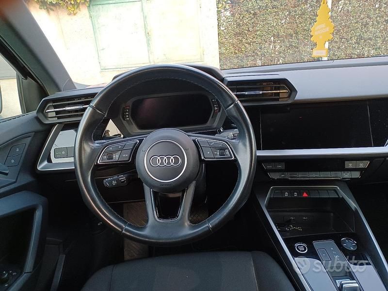 Usata Audi A3 150 CV (110 kW) 2022 Nero Berlina