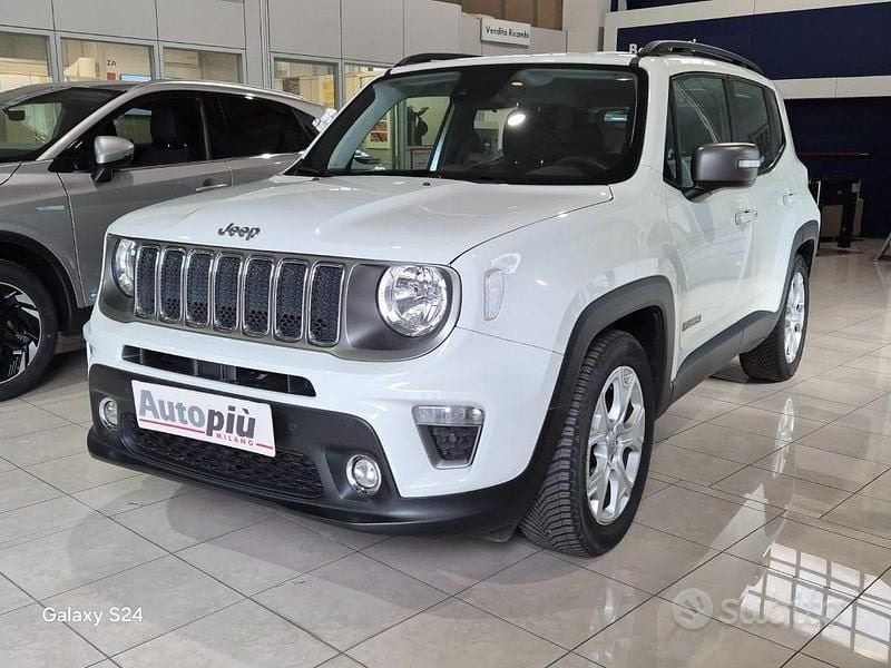 Usata Jeep Renegade Limited 130 CV (95 kW) 2021 Bianco SUV