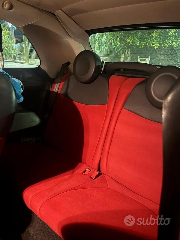 Usata Fiat 500 2009 Bianco Cabrio