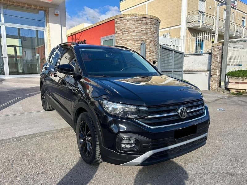 Usata VW T-Cross 95 CV (69 kW) 2020 Nero SUV