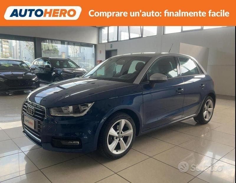 Usata Audi A1 Design 82 CV (60 kW) 2017 Blu Utilitaria