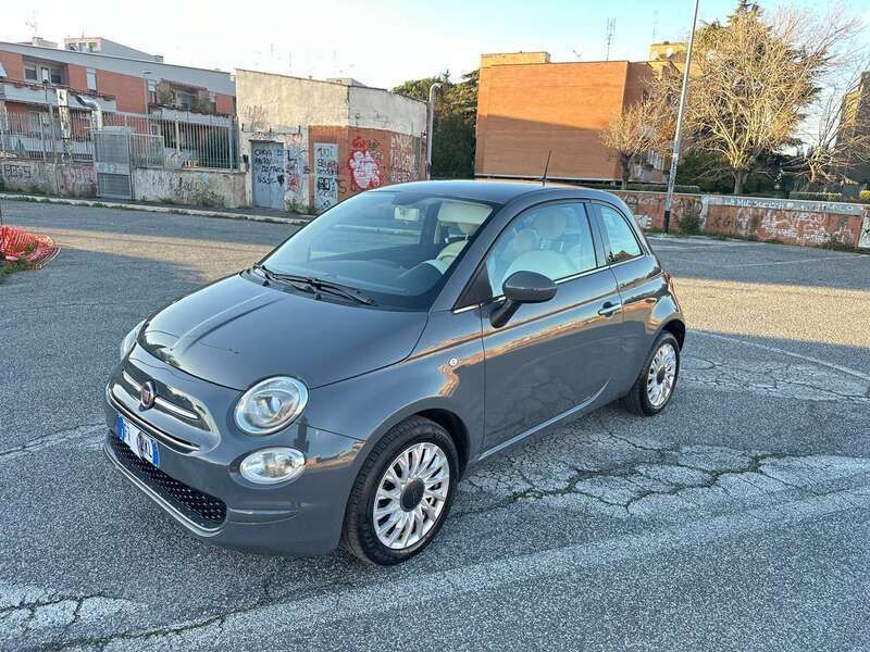 Usata Fiat 500 Lounge 69 CV (50 kW) 2019 Grigio Utilitaria