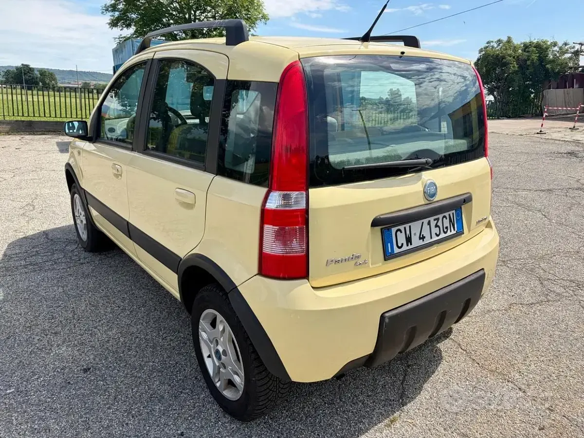 Usata Fiat Panda 4x4 Climbing 60 CV (44 kW) 2005 Giallo Utilitaria