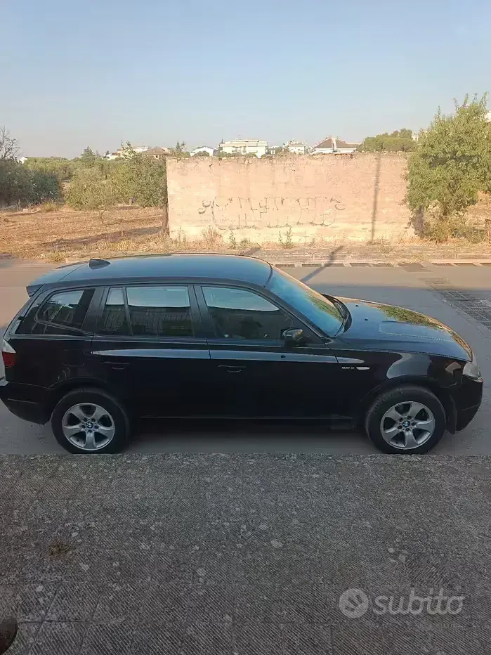 Usata BMW X3 Efficient Dynamics 177 CV (130 kW) 2008 Nero SUV