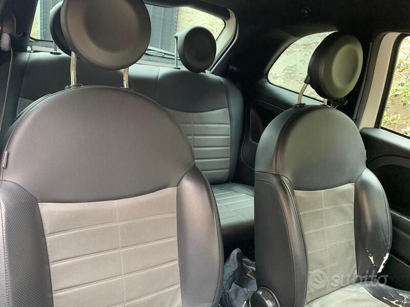 Usata Fiat 500 69 CV (50 kW) 2012 Bianco Utilitaria