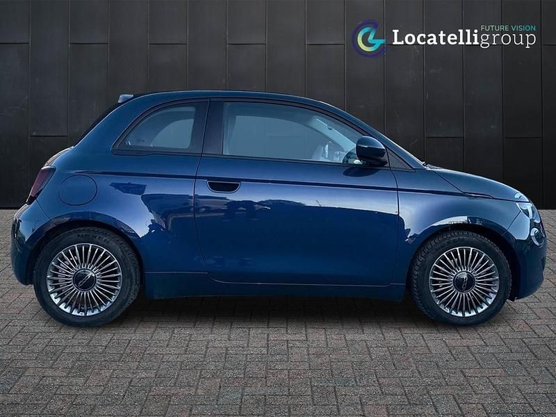 Usata Fiat 500e Icon 42 kW (58 CV) 2022 Blu Cabrio