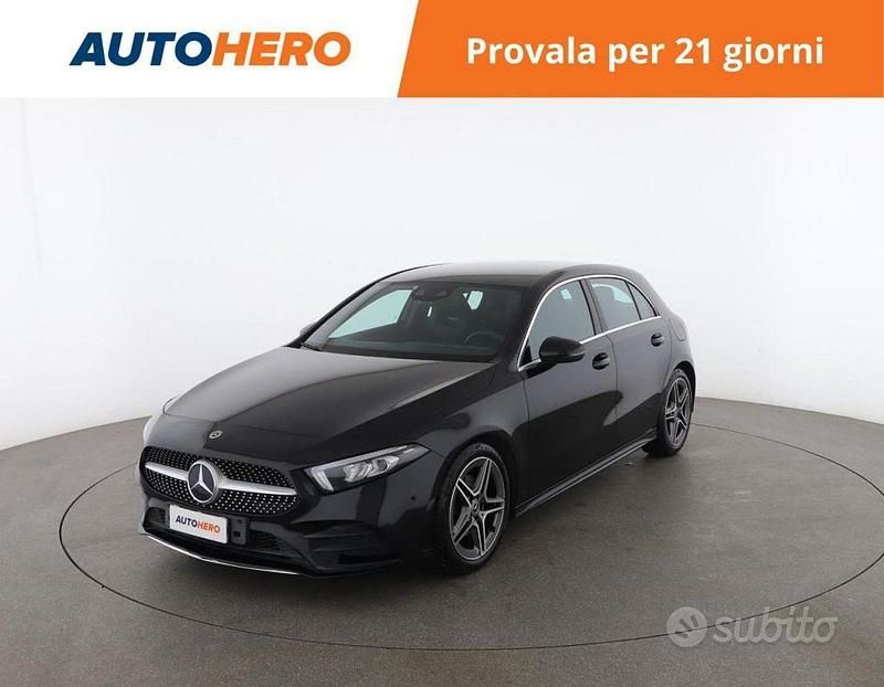 Usata Mercedes A180 Premium 115 CV (84 kW) 2020 Nero Berlina