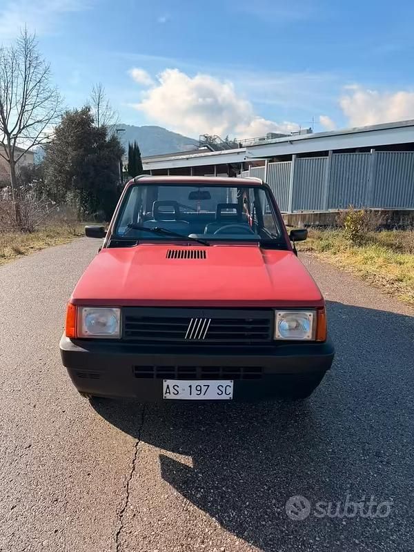 Usata Fiat Panda 1995 Rosso Berlina
