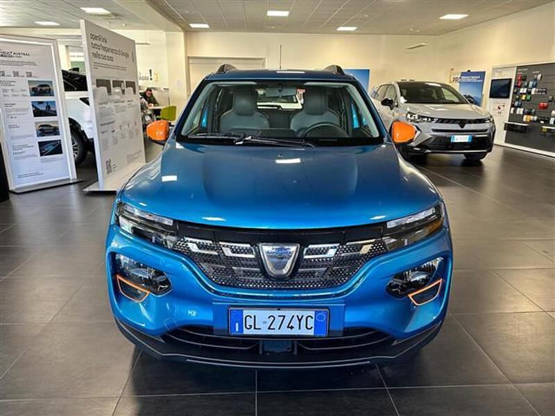 Usata Dacia Spring Comfort Plus 33 kW (45 CV) 2022 Blu chiaro Utilitaria