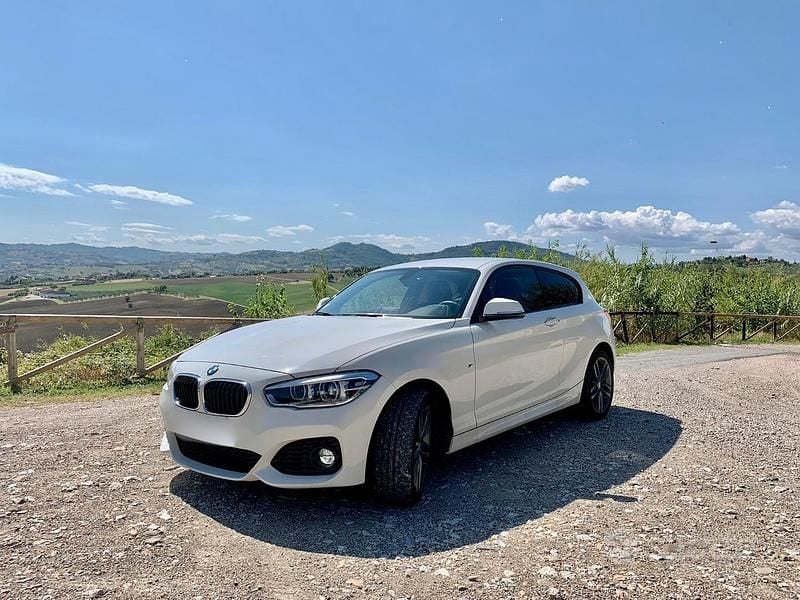 Usata BMW 116 M Sport 2018 Bianco Utilitaria