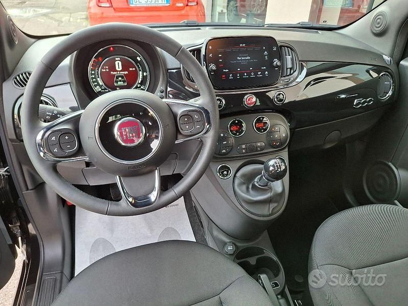 Usata Fiat 500C Lounge 70 CV (51 kW) 2024 Nero Cabrio