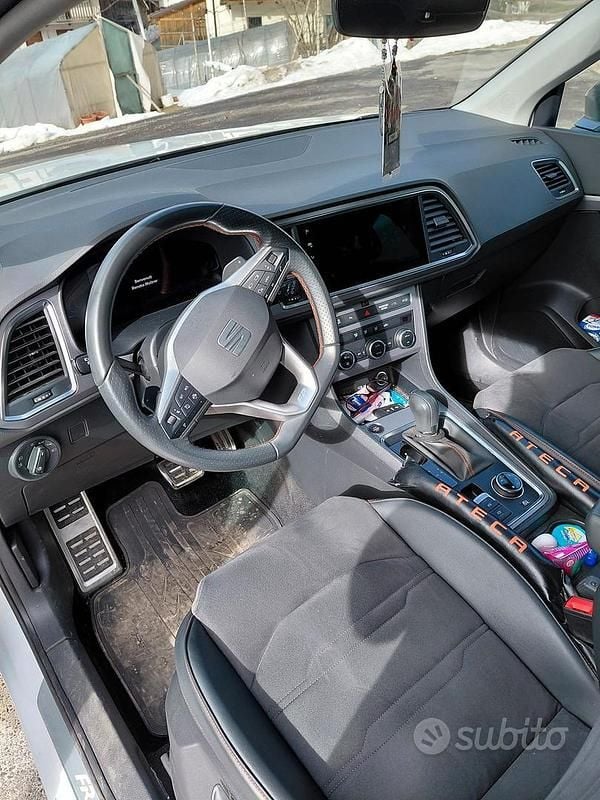 Usata Seat Ateca FR 190 CV (139 kW) 2023 Bianco SUV