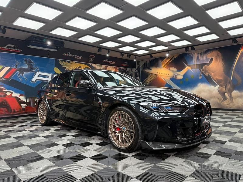 Usata BMW M3 Efficient Dynamics 550 CV (404 kW) 2023 Nero Berlina
