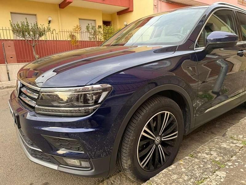 Usata VW Tiguan Advance 150 CV (110 kW) 2020 Blu/azzurro SUV