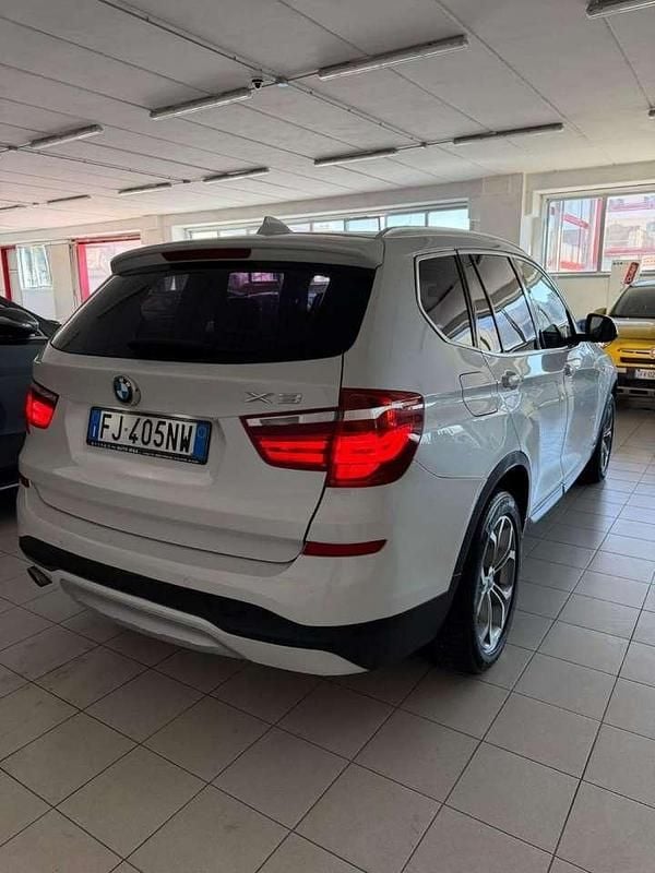 Usata BMW X3 xLine 190 CV (139 kW) 2017 Bianco SUV