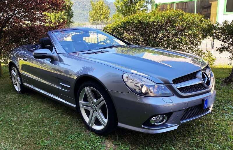 Grigio Usata 2009 Mercedes SL500 Sport Cabrio | 49.500 € - Immagine 1/4