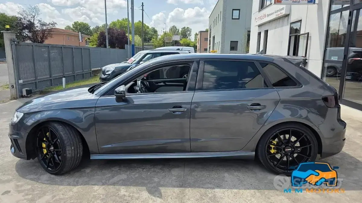 Usata Audi S3 Ambiente 300 CV (220 kW) 2016 Grigio Berlina