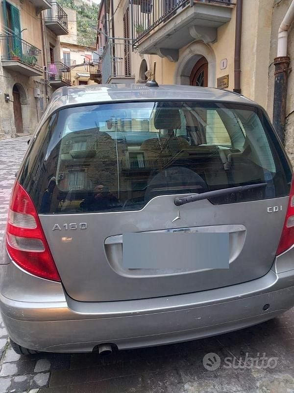 Usata Mercedes A160 82 CV (60 kW) 2009 Grigio Berlina