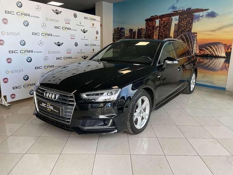 Nero Usata 2018 Audi A4 S-Line Station wagon | 19.490 € (Buon prezzo) - Immagine 1/4