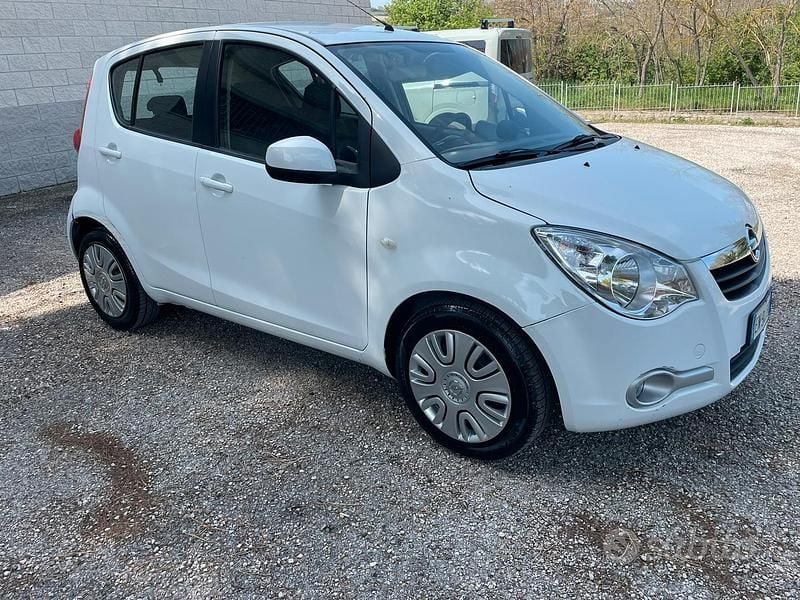 Usata Opel Agila Enjoy 2012 Bianco Utilitaria