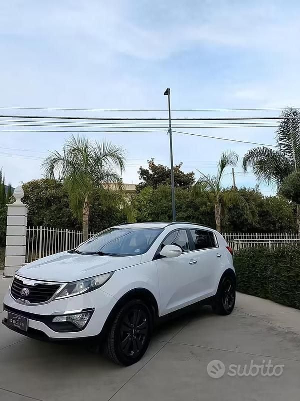 Usata Kia Sportage Active 115 CV (84 kW) 2013 Bianco SUV