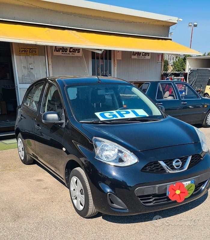 Usata Nissan Micra Visia 80 CV (58 kW) 2016 Nero Utilitaria
