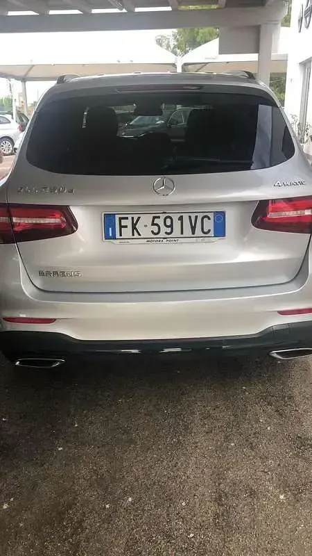 Usata Mercedes GLC250 Premium 204 CV (150 kW) 2016 Argento SUV