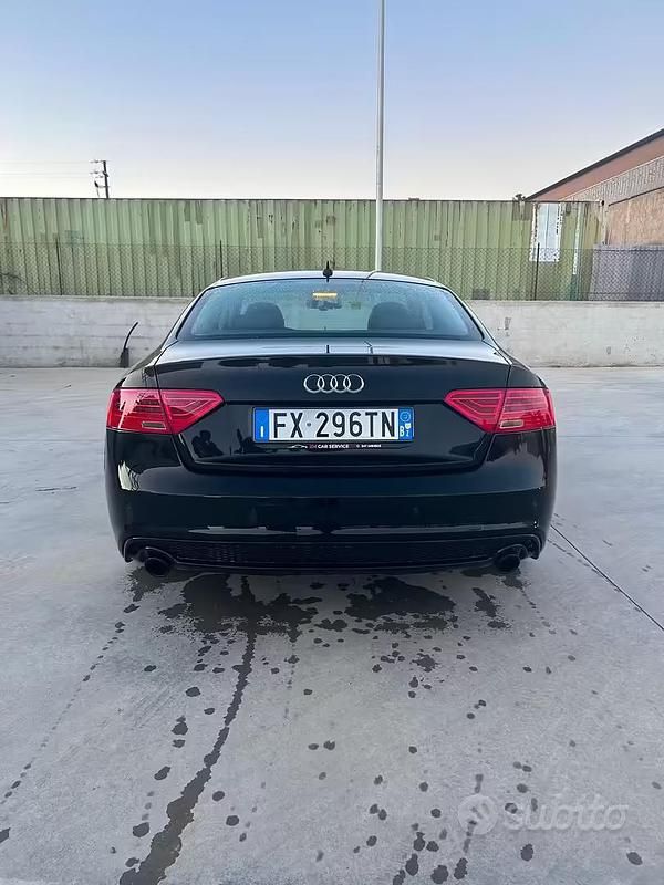 Usata Audi A5 204 CV (150 kW) 2013 Nero Coupé