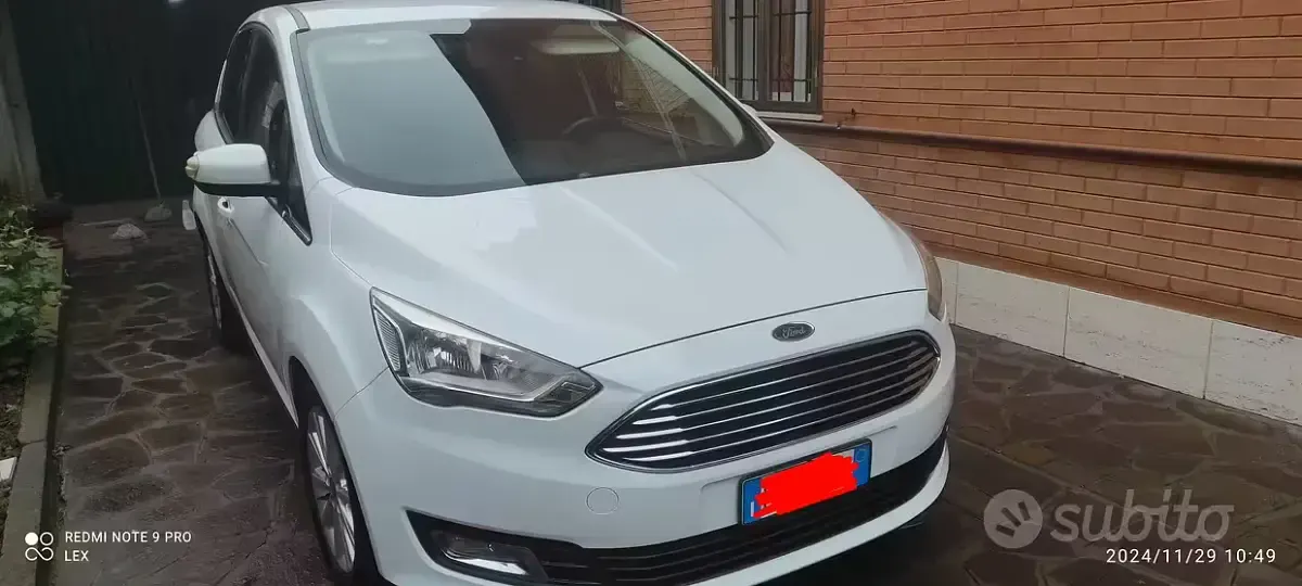 Usata Ford C-MAX 125 CV (91 kW) 2016 Bianco Monovolume