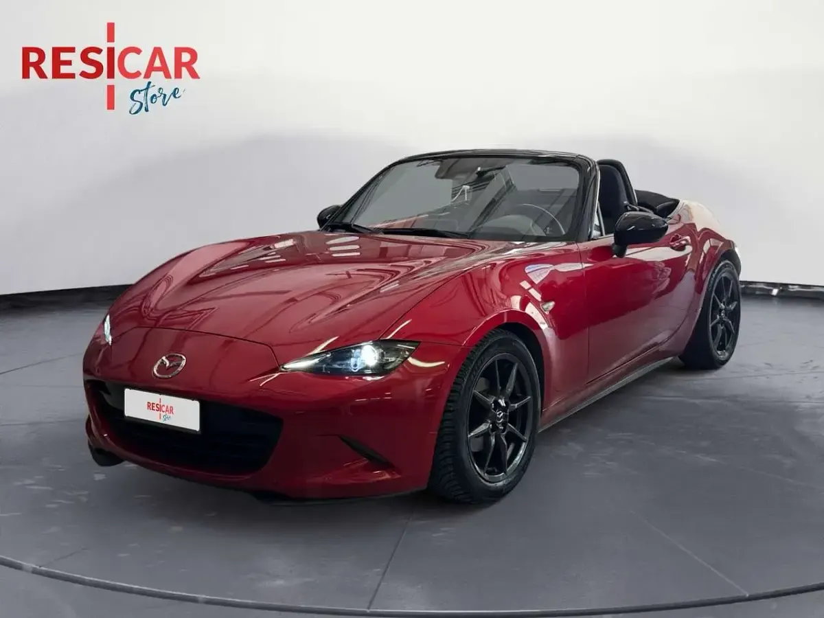 Usata Mazda MX5 Exceed 131 CV (96 kW) 2017 Bordeaux Cabrio