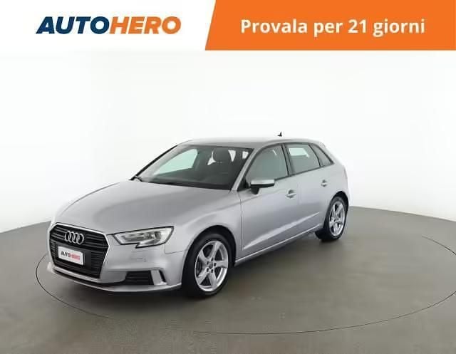 Usata Audi A3 Sport 150 CV (110 kW) 2020 Argento Berlina