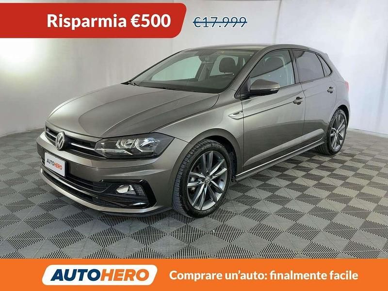 Usata VW Polo Highline 95 CV (69 kW) 2019 Grigio Utilitaria
