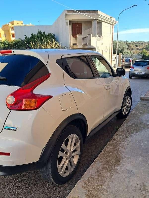 Usata Nissan Juke Visia 110 CV (80 kW) 2011 Bianco SUV