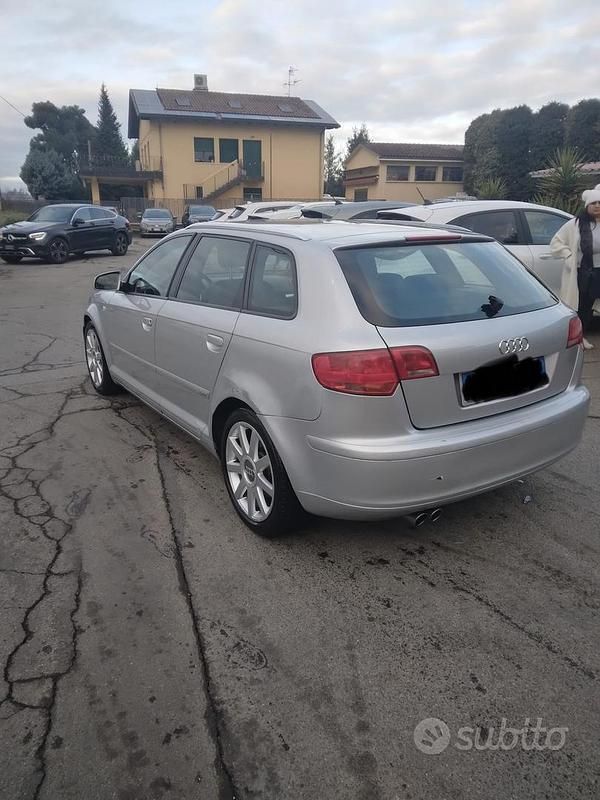 Usata Audi A3 S-Line 170 CV (125 kW) 2007 Grigio Berlina
