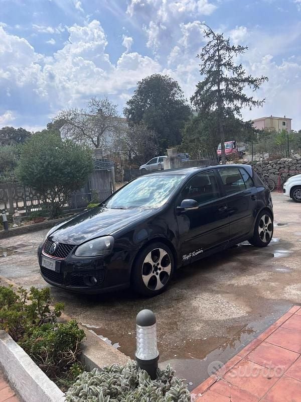 Usata VW Golf V Sportline 175 CV (128 kW) 2007 Nero Berlina