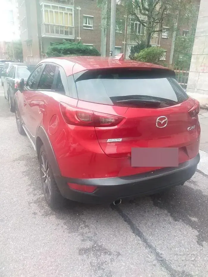 Usata Mazda CX-3 105 CV (77 kW) 2017 Rosso SUV