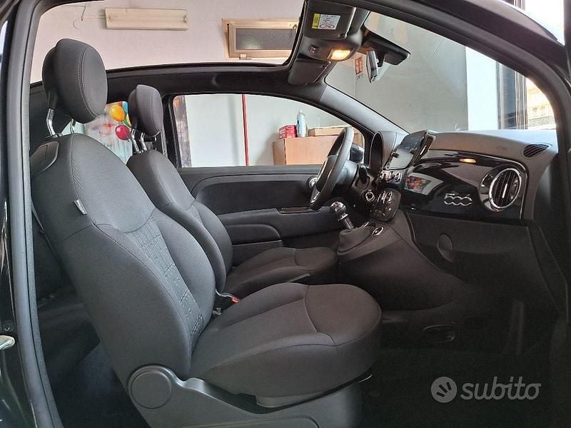 Usata Fiat 500C Lounge 70 CV (51 kW) 2024 Nero Cabrio