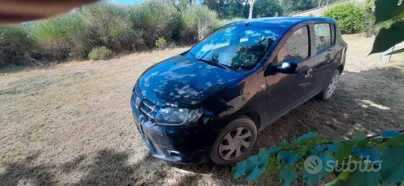 Usata Dacia Sandero 75 CV (55 kW) 2013 Nero Utilitaria