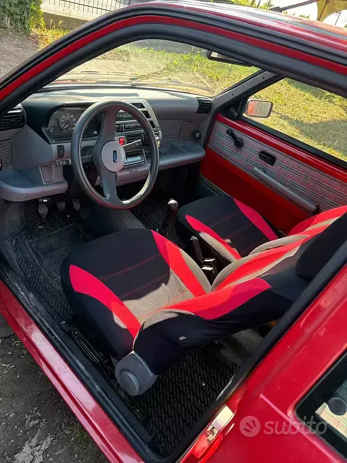 Usata Fiat 500 39 CV (28 kW) 1995 Rosso Berlina