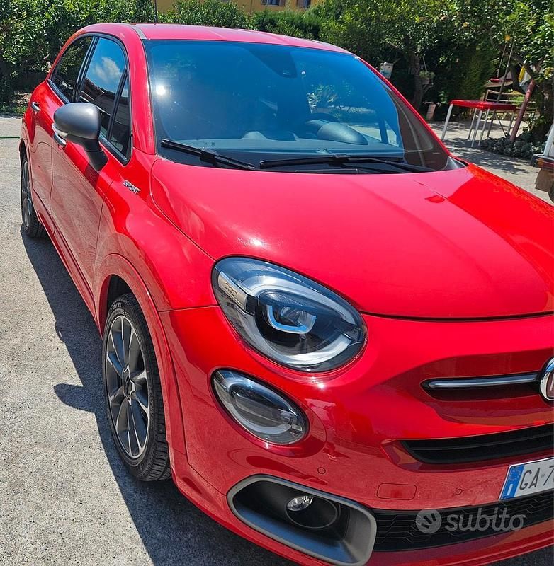 Usata Fiat 500 Sport 120 CV (88 kW) 2020 Rosso Utilitaria