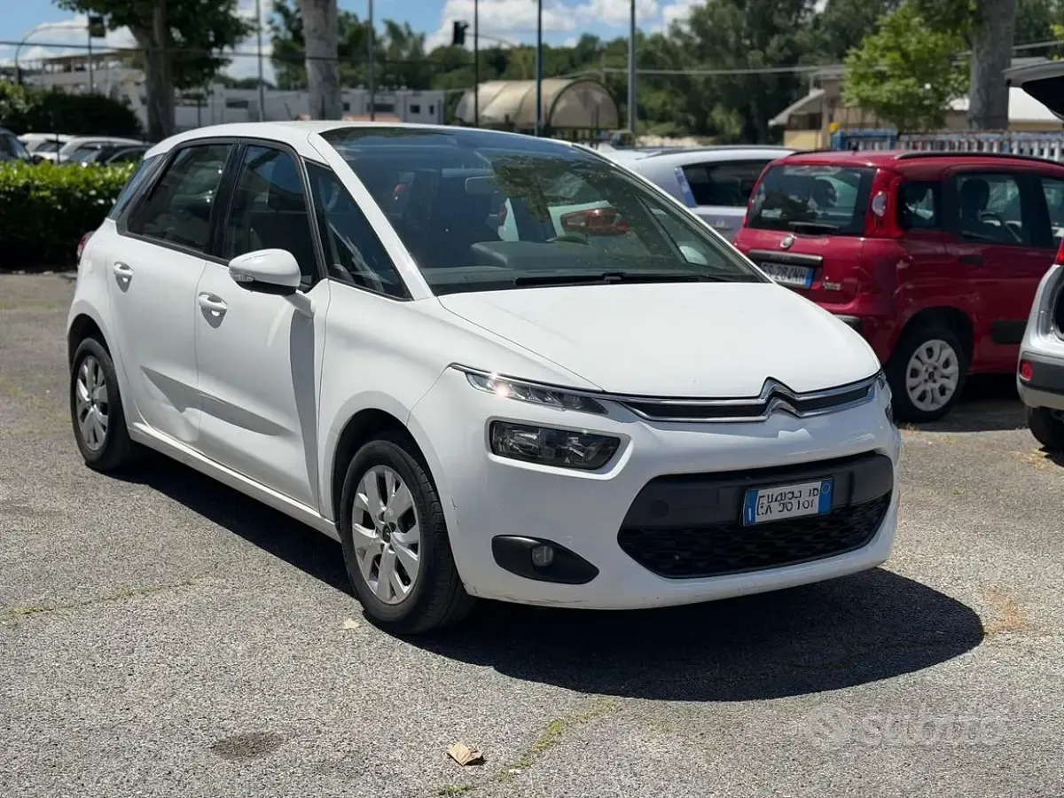 Usata Citroën C4 Picasso Exclusive 115 CV (84 kW) 2014 Bianco Monovolume
