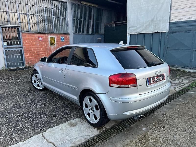 Usata Audi A3 Attraction 140 CV (102 kW) 2008 Grigio Coupé