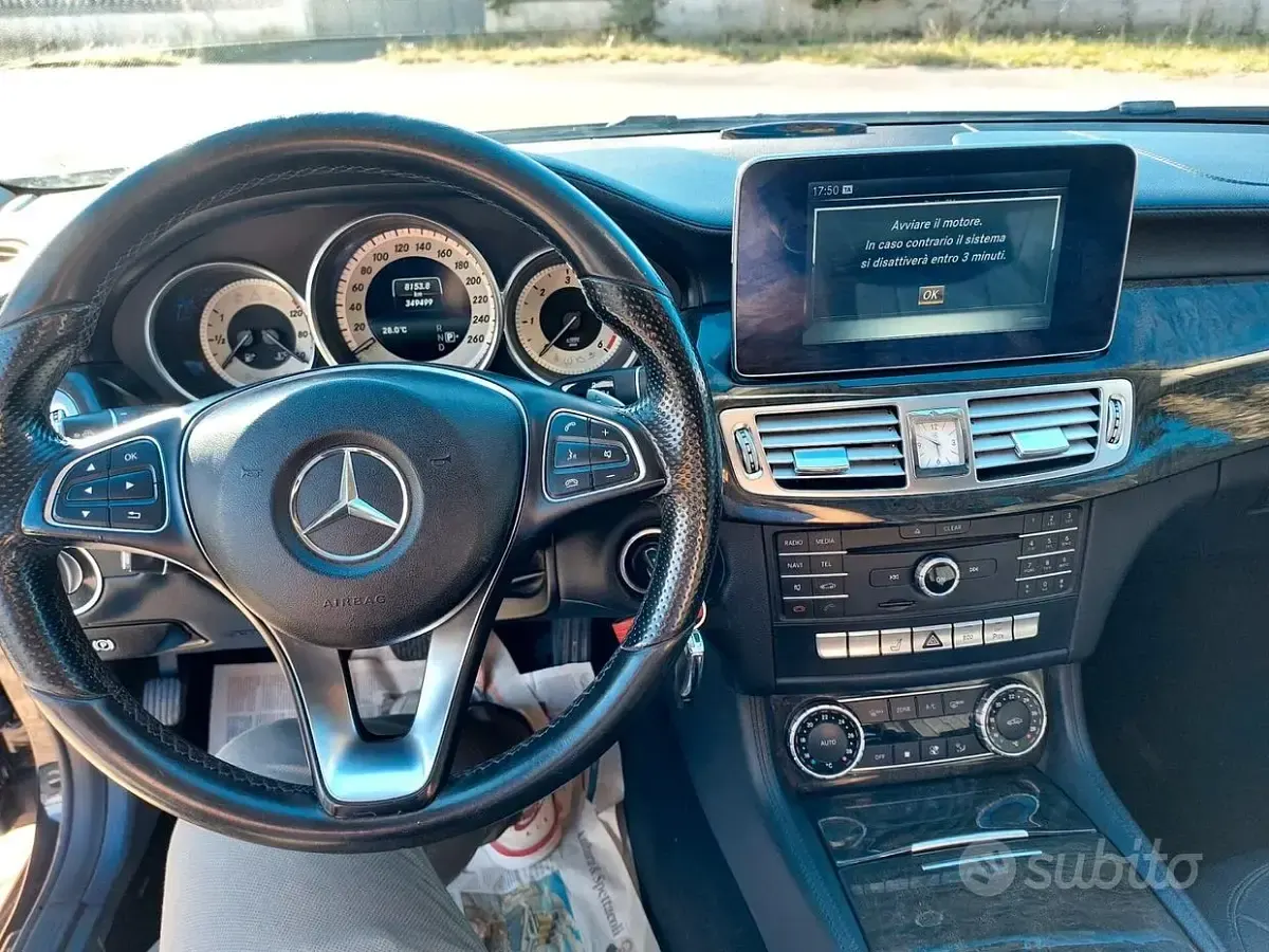 Usata Mercedes CLS250 Premium 204 CV (150 kW) 2015 Nero Coupé