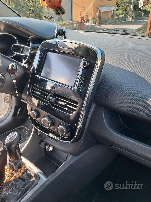 Usata Renault Clio IV 90 CV (66 kW) 2014 Bianco Berlina
