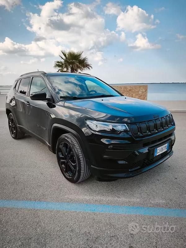 Usata Jeep Compass 130 CV (95 kW) 2022 Nero SUV