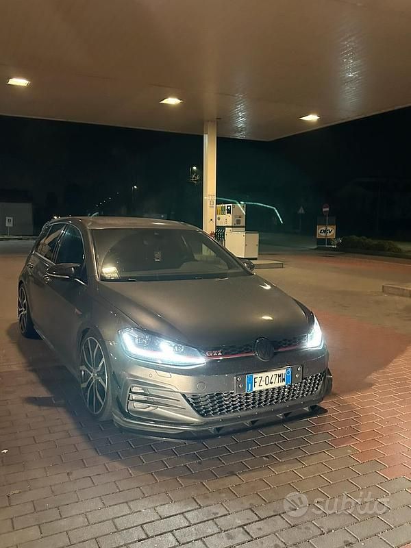 Usata VW Golf VII GTI 245 CV (180 kW) 2019 Grigio Berlina