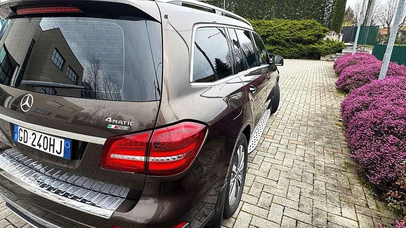 Usata Mercedes GLS350 258 CV (189 kW) 2018 Marrone SUV