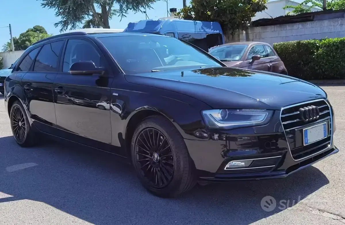 Usata Audi A4 Advanced 150 CV (110 kW) 2014 Nero Station wagon